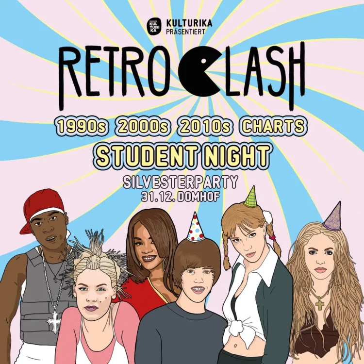 31.12.2024 // RETRO CLASH SILVESTERPARTY // Klub Domhof